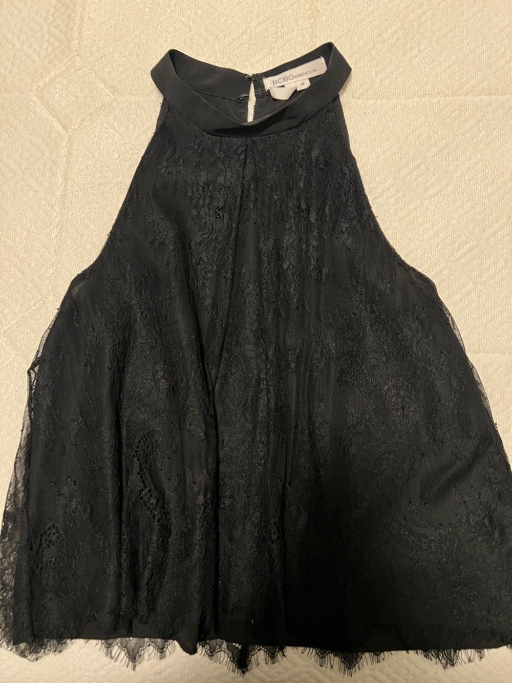 Black lace bcbg tank